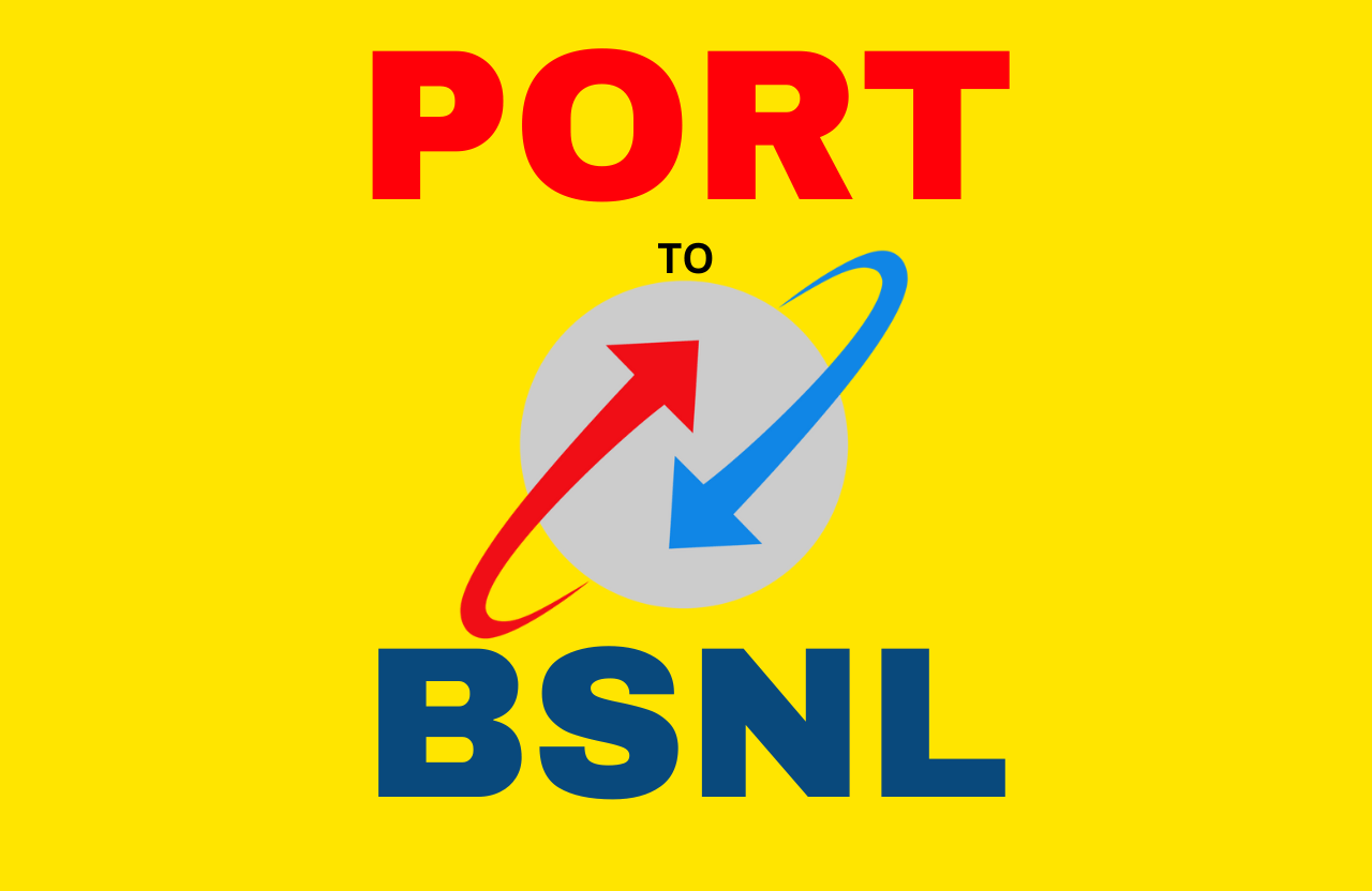 sim port to bsnl